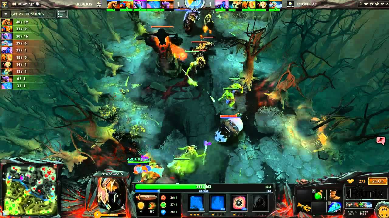 Ritmix RDL WB Round 1 RoX.KIS vs Dignitas game 1