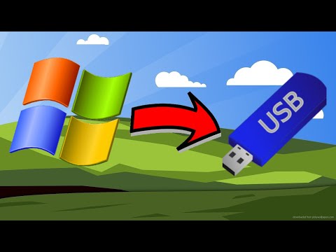 Video: Cómo Instalar Windows XP En Una Unidad Flash USB