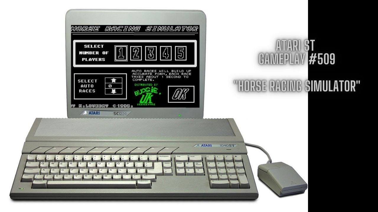 Horse Racing Simulator (Atari ST / Gameplay #509) - YouTube