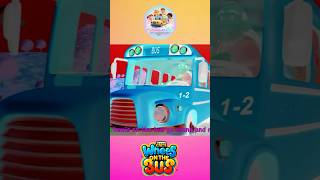 🚍 [1 MINUTE LOOP] Wheels on the Bus Sound Variations Remix 🎶 | Sing Along Version | JollyMixKidsTv