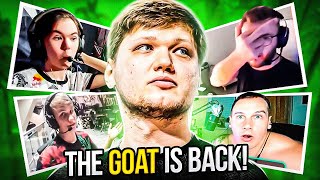 PRO PLAYERS & STRMS REACT TO S1MPLE "GOAT" PLAYS!