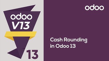 Cash Rounding in Odoo 13