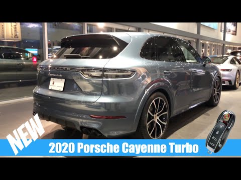 2022 Porsche Cayenne Turbo Biscay Blue Metallic | In-Depth Video Walk Around