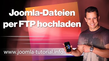 Joomla-Dateien per FTP hochladen (Upload)