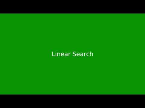 Chapter 7: Linear Search