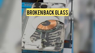 iPhone 12 pro max Broken back glass replacement