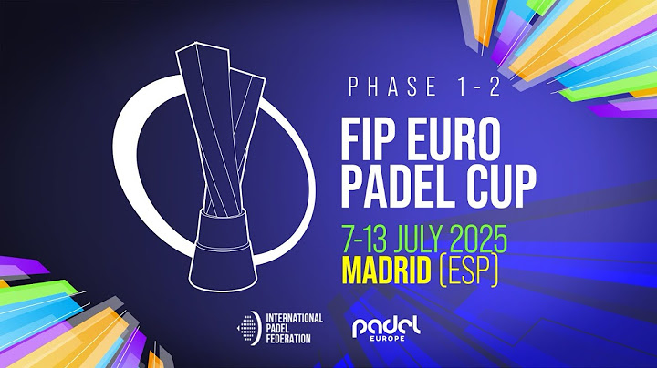 FIP EURO PADEL CUP (Phase 1-2) - Highlights