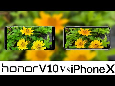Huawei Honor V10 Vs iPhone X Camera Test