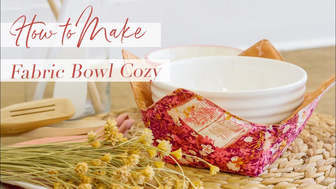 How to Make a Microwave Bowl Cozy 