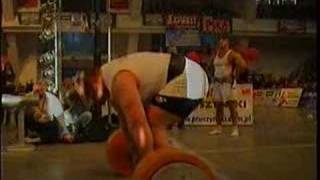 Pekanov vs Pudzianowski deadlift Lodz 2005