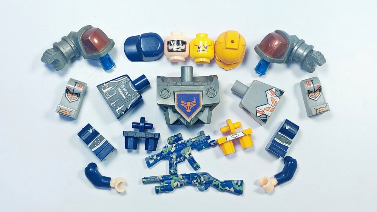LEGO NEXO KNIGHTS AND LEGO ELITE SWAT | LEGO BUILD