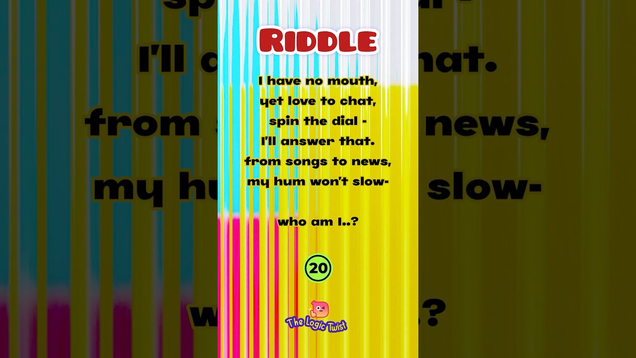 Riddles | Riddles with answers | Riddles in english | The Logic Twist