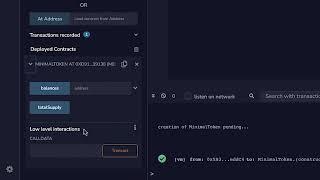Creating a Minimal Token