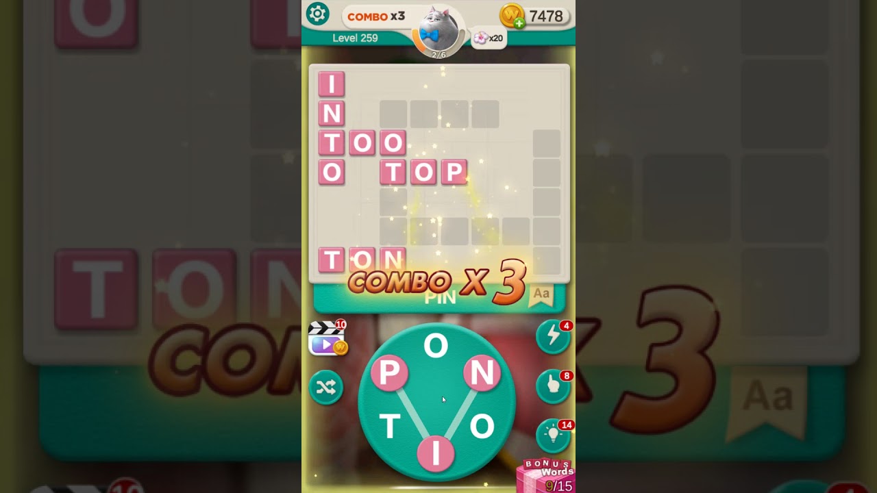 WORD VILLAS level 259