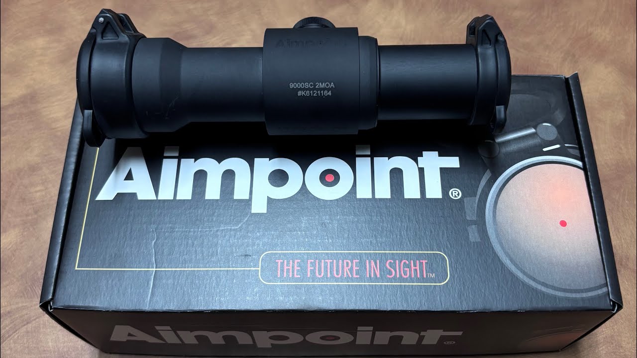 Aimpoint 9000SC unboxing