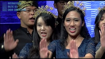 Cikala Le Pong Pong, arr. by Ken Steven, Parahyangan Catholic University Choir, IBSCC 2018