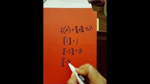 Graphing the greatest integer function using TI 84 plus calculator