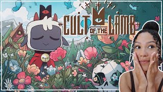 Cult of the Lamb  farming, cuteness, and cults! // Cozy Demos Ep. 23