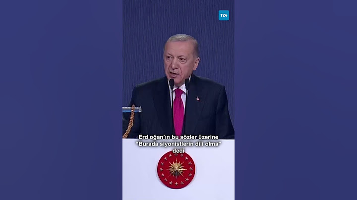 Erdoğan’a İsrail protestosu: Siyonistler faaliyetlerini denizlerinizde ve limanlarınızda sürdürürken