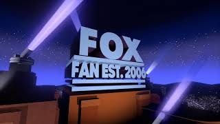 Fox Fan Est. 2006 Logo (Fox Network 1988 Style)
