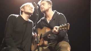 Anthony Green and Geoff Rickly- "Act Appalled" Acoustic, TLA 12/7/12