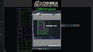 cara Atur skala di Layout #cadtutorial #autocadpemula #scale #Skala