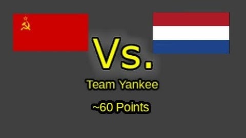 Team Yankee Battle Report - Dutch Armoured VS Soviet Naval Infantry