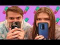 Husband and Wife Swap Phones for a Day!