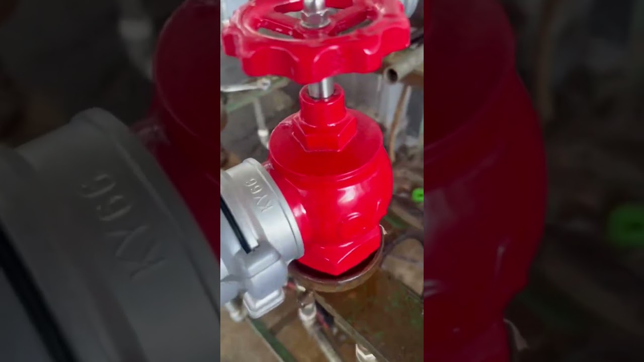 16K65 DN65 Indoor Fire Hydrant | 2.4 MPa Pressure Test