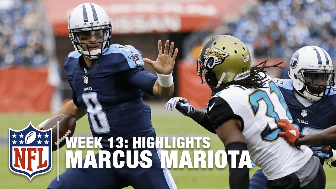 Marcus Mariota's Massive Day vs. the Jaguars! (Week 13) | Jaguars vs. Titans | NFL