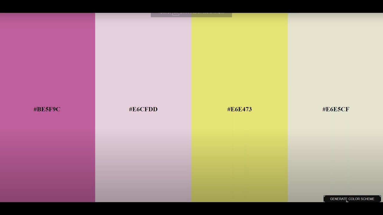 Colors generator in npm YouTube