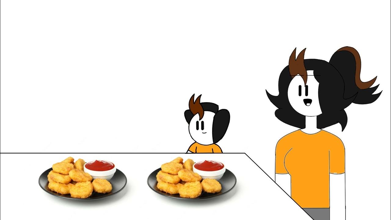 Raphie and Mini Raph's Chicken Nuggets YouTube