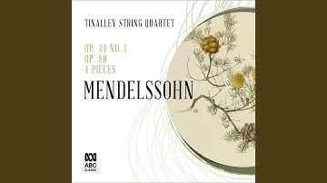 4 Pieces for String Quartet, Op. 81: 4. Fuga. A tempo ordinario