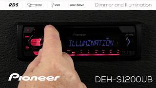 How To - Pioneer DEH-S1200UB - Dimmer and Illumination