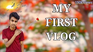 MY FIRST VLOG  ll ON YOUTUBE @ActiveRahul