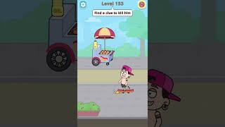 Skateboard Heist Fail! 🛹😱 | Death Puzzle Level 153 #shorts