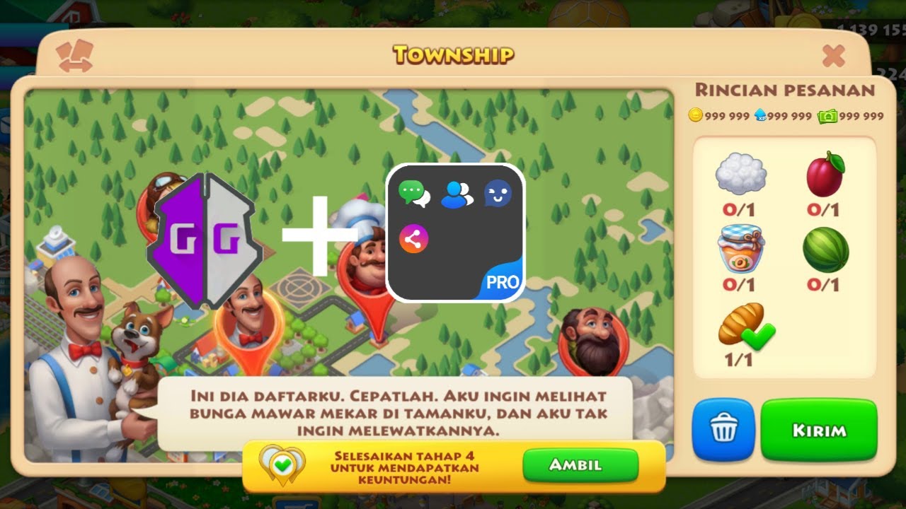 Install Game Guardian_Cheat Township - YouTube