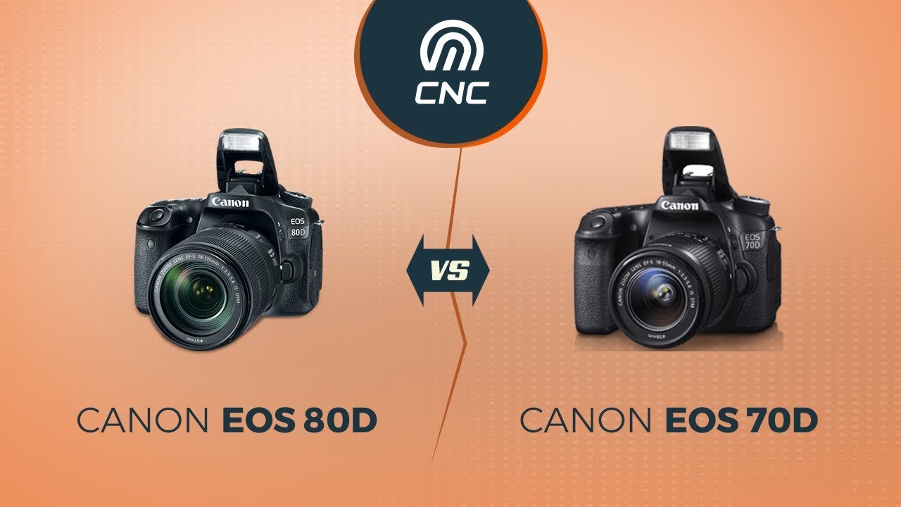 Canon 80D vs Canon 70D | Detailed Specs Comparison