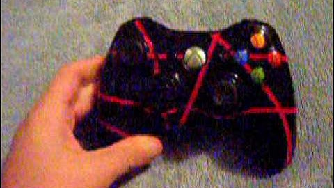 Custom Painted Xbox 360 Controller