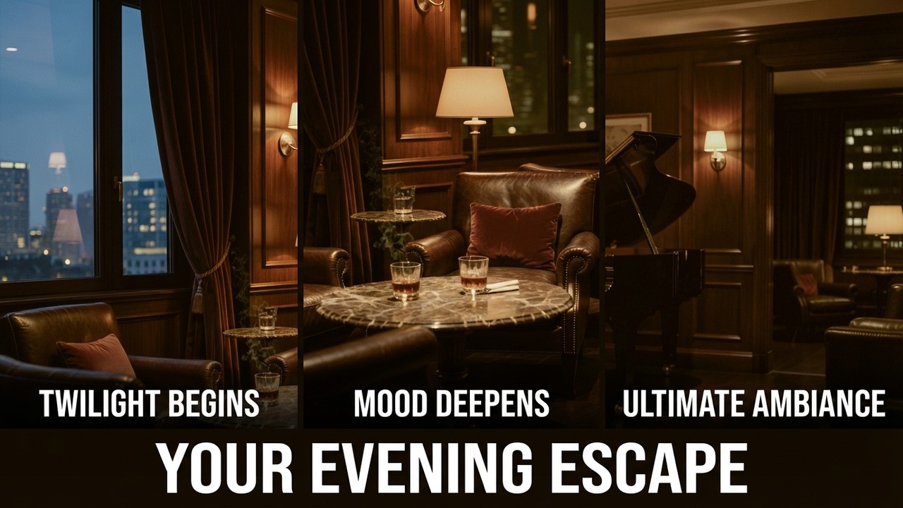 Sophisticated Retro Jazz | Elegant Evening Lounge for Calm & Inspiration