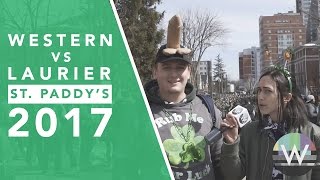 Laurier University vs. Western University: St. Patty's 2017