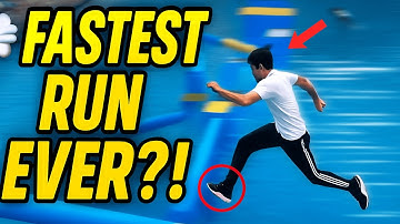 "Fastest Obstacle Course Run EVER?! 😱💨 (Must-See Finish!)"