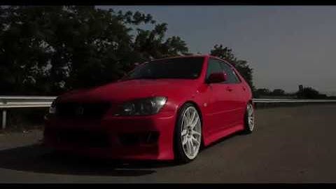 LEXUS IS200 (EPIC DRONE SHOT)#is200 #is300 #toyota #lexus #altezza #donuts #burnout #2jz #rd