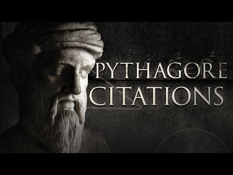 Pythagore : Le Théorème D&rsquo;une Vie Simple | Citations