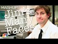 Jim halperts best faces  the office