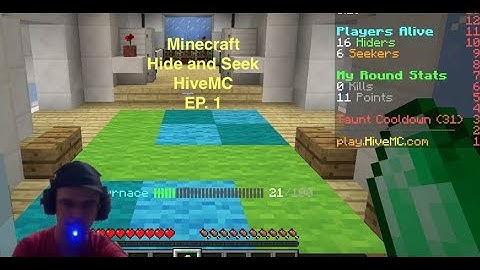 Minecraft Hide and Seek Mini-Game HiveMC episode 1