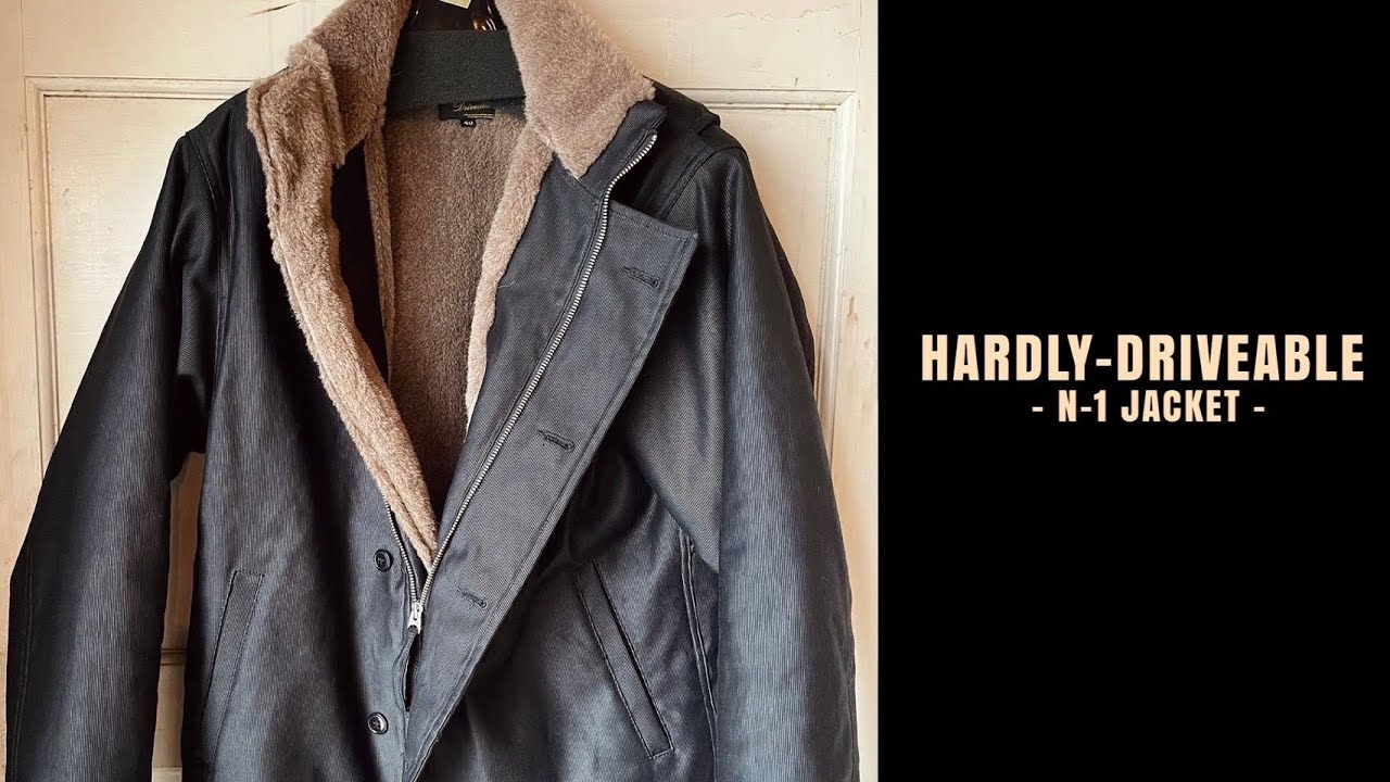 [HARDLY-DRIVEABLE]motor cycle N-1 Jacket - YouTube