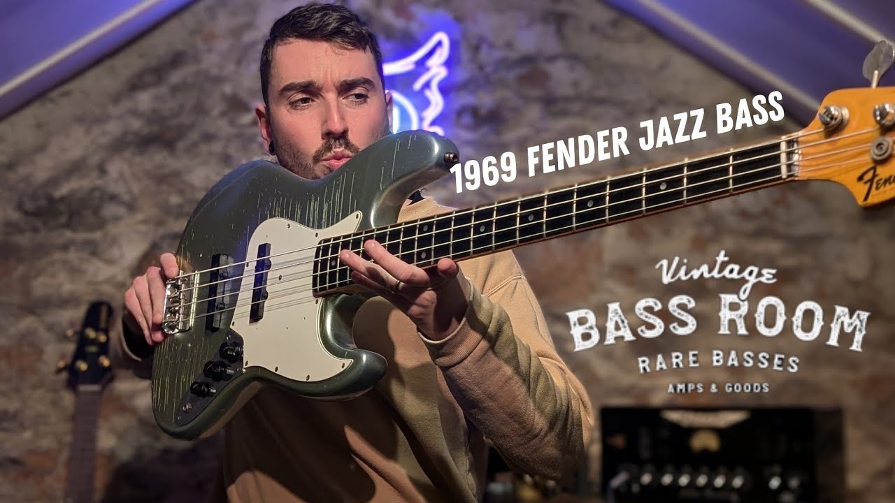 1969 Fender Jazz Bass Overview & Play Through - YouTube