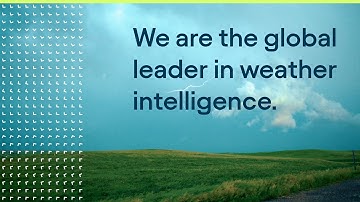 We are the global leader in weather intelligence - Our Vision at Meteomatics