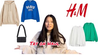 H&M Sweatshirt Try On Haul / Winter Wear / New Collection @raidarshana275